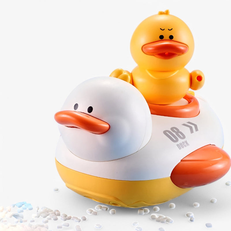 Wasserspaß Badeente mit Fontäne – Interaktives Badespielzeug für Kinder