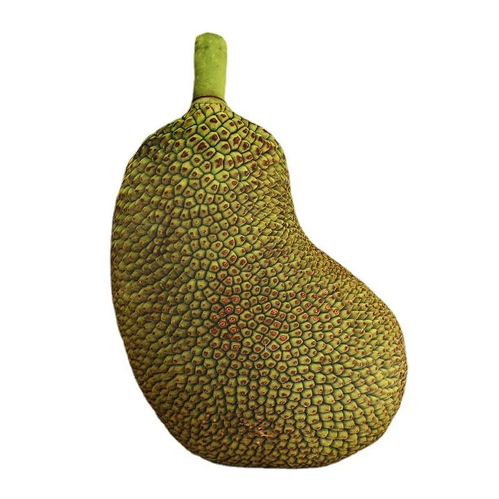 Kissen in Jackfruit-Form, grün, Simulation, Dekoration, weiches Material, realistisch.
