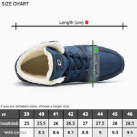 Warme Winter-Herrenschuhe mit gefüttertem Innenleben – Ruben