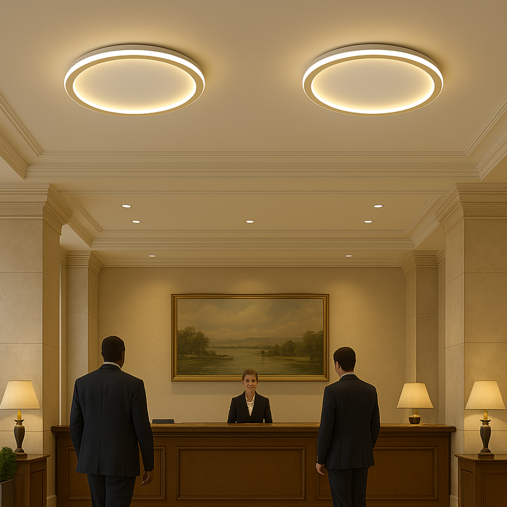 Skandinavische LED Deckenleuchte – Modern, dimmbar & stilvoll für Wohnzimmer, Esszimmer & Flur