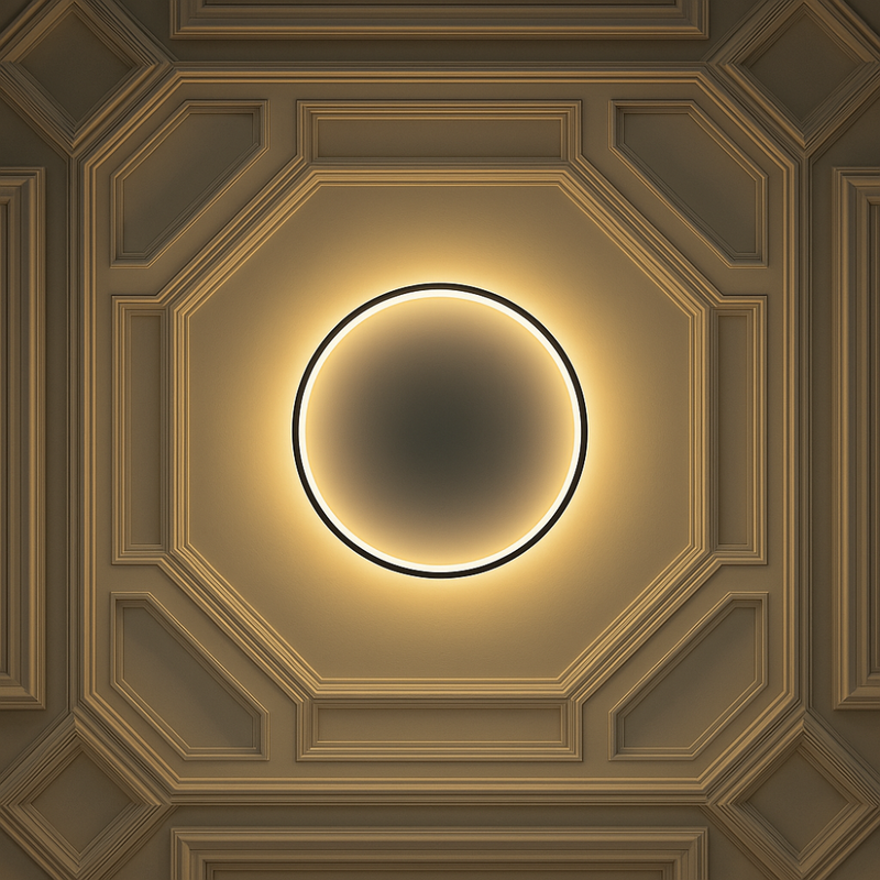 Skandinavische LED Deckenleuchte – Modern, dimmbar & stilvoll für Wohnzimmer, Esszimmer & Flur