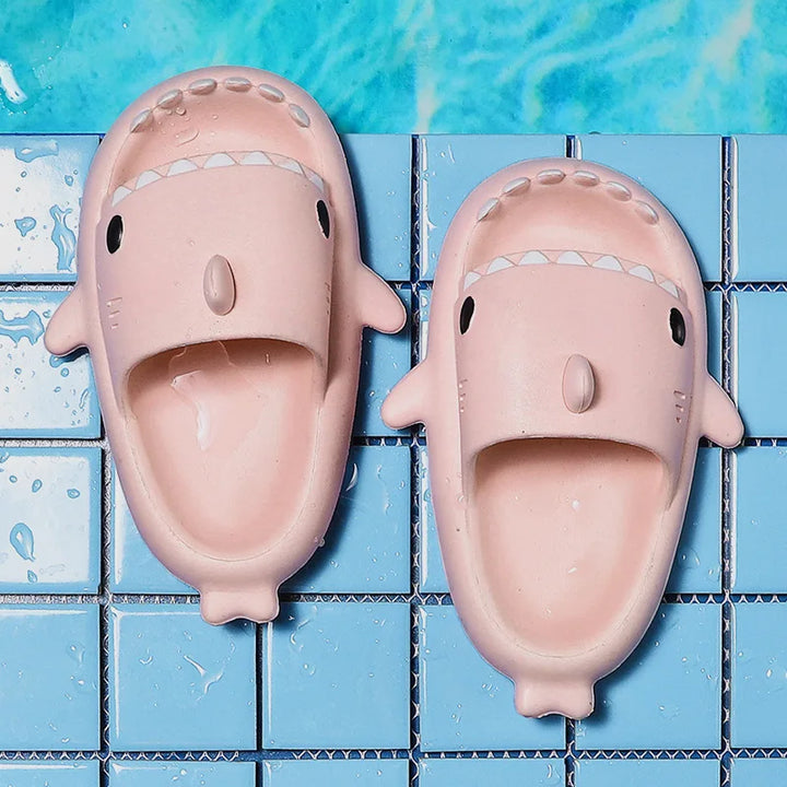 Unisex Leichte Sommerschlappen mit Haifischdesign – FinSteps