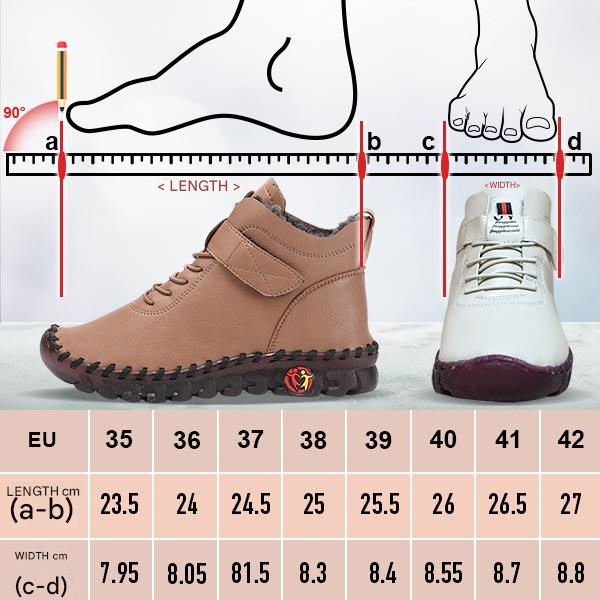 Warme hohe Damenschuhe für den Winter – Nova