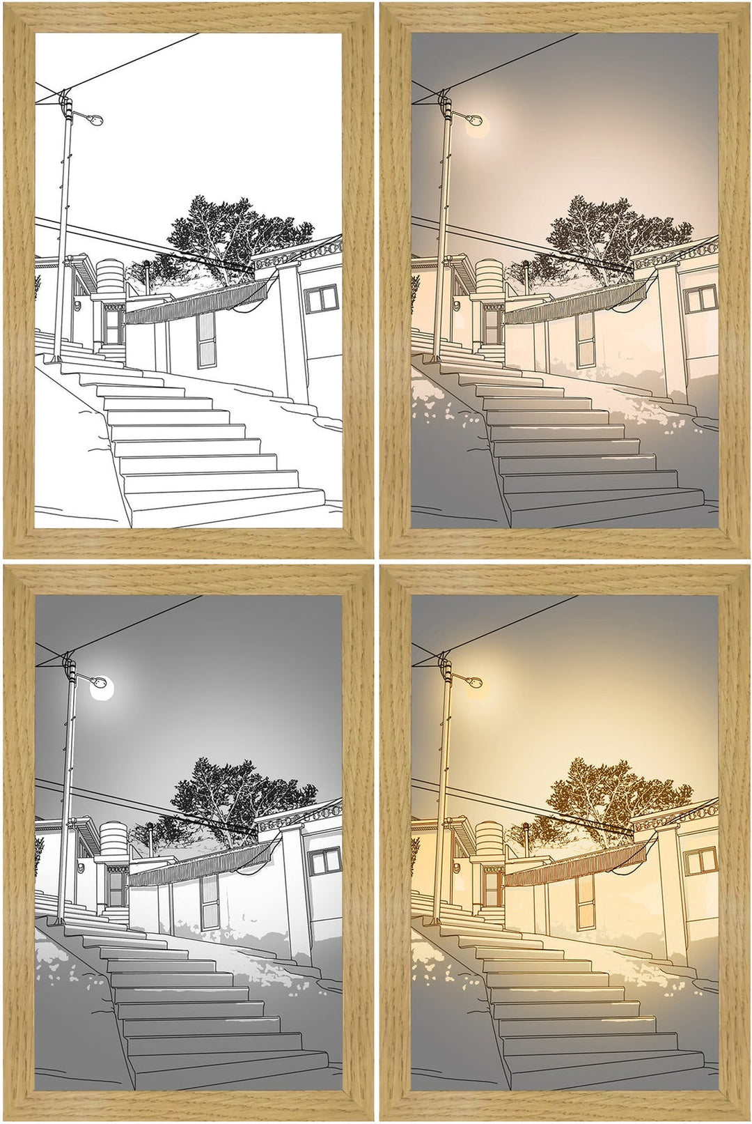 LED Leuchtenbild – Luminza