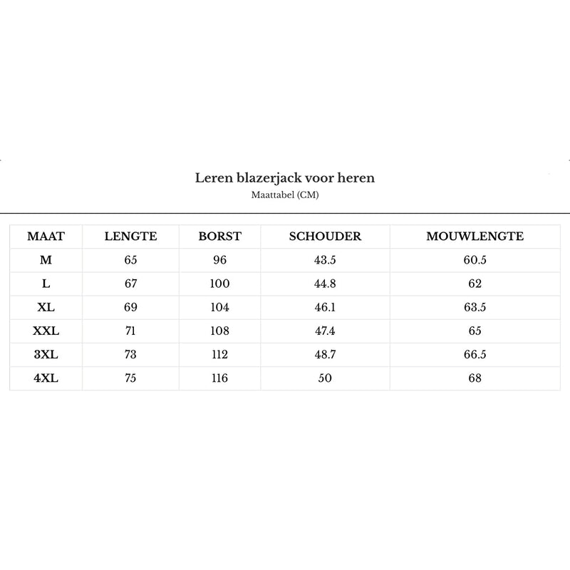 Herren-Lederblazer – Leonardo Herbstedition