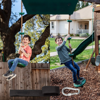 Kletterseil & Gartenschaukel mit Plattform – JungleRope