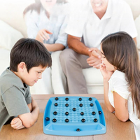 Magnetisches Logikspiel Kugelblock – Taktikbrett mit Spielkugeln