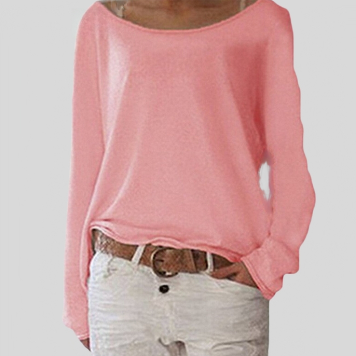 Bequeme Damenpullover mit langen Ärmeln – Soraya