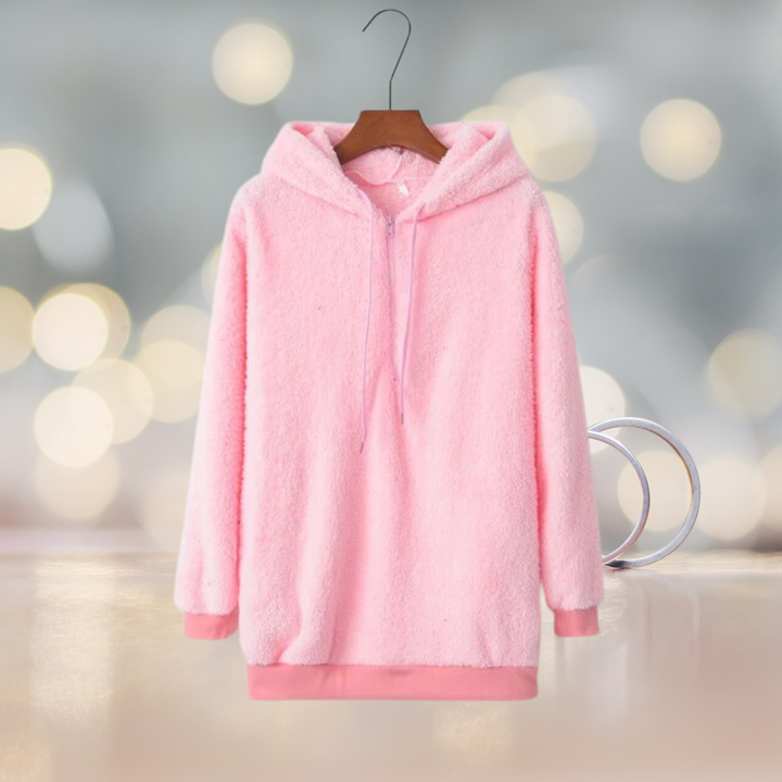 Weiche Damen Hoodiejacke für den Herbst – Amalia