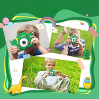 Kinderkamera mit HD-Funktion und Dinosaurier-Design für erste Fotoabenteuer