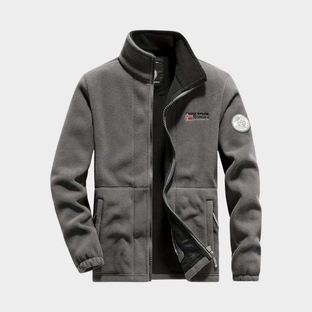 Warme Herrenfleece mit Reißverschluss – Bjorn