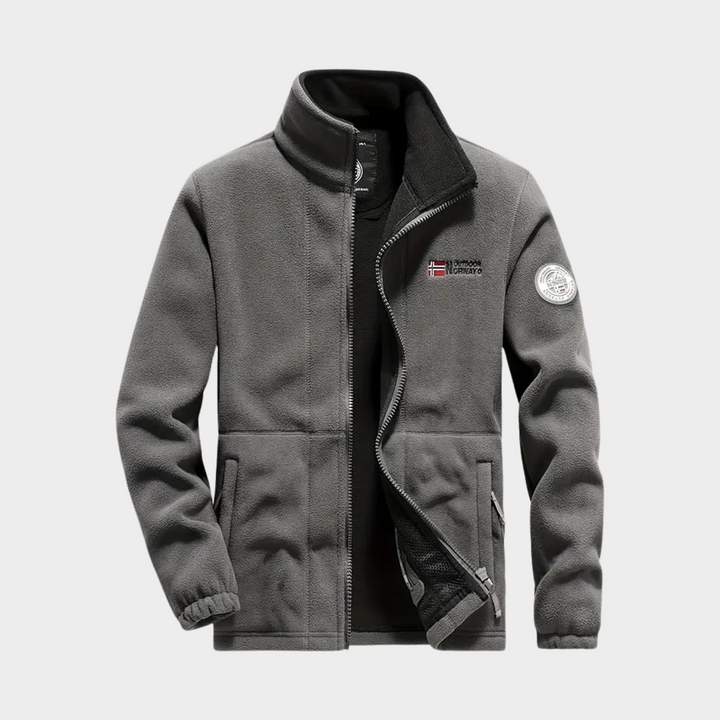 Warme Herrenfleece mit Reißverschluss – Bjorn