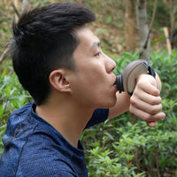 Verstellbare kompakte Handgelenkwasserflasche - FlowBand