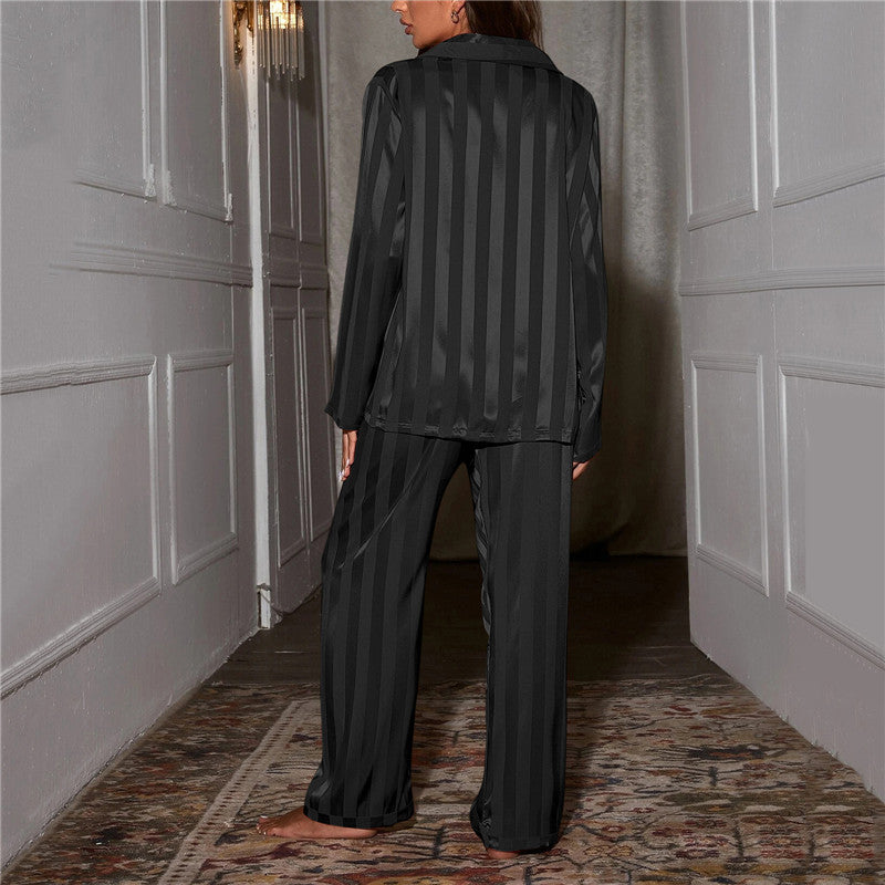 Weiches Damen Satin-Pyjama – Marisol