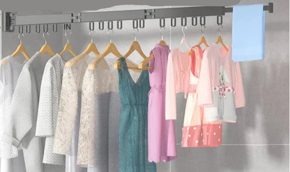 Herbstlicher Wandtrockenständer für Kleidung – Dryvo