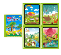 Wasser-Malbuch Set – Magischer Malspaß ohne Kleckern (4er-Set)