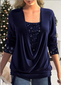 Herbstliche Trendbluse für Damen – Elin