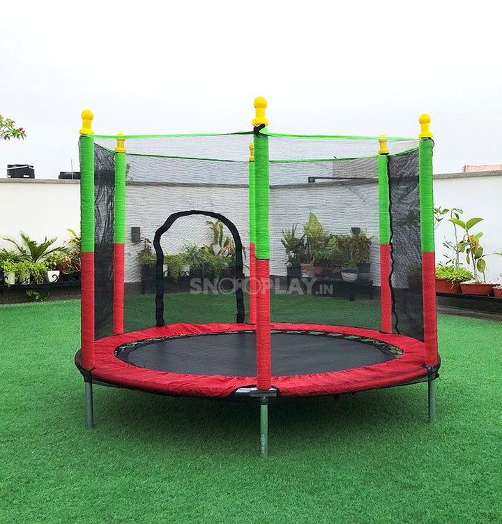 Kindertrampoline mit Sicherheitsnetz – Jumpie KidsTramp
