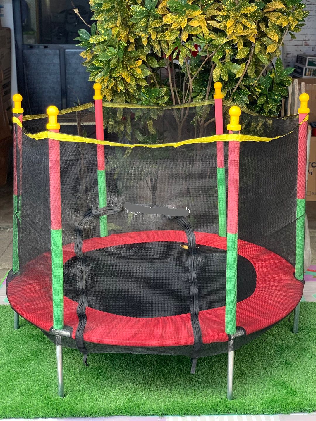 Kindertrampoline mit Sicherheitsnetz – Jumpie KidsTramp