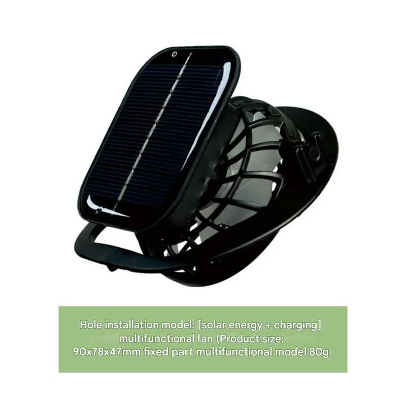 Outdoor Sonnenhut mit Eingebautem Ventilator – Sunbreeze