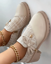 Elegante Blockabsatz-Schuhe mit spitzen Akzenten – Florina Herbstzauber Edition