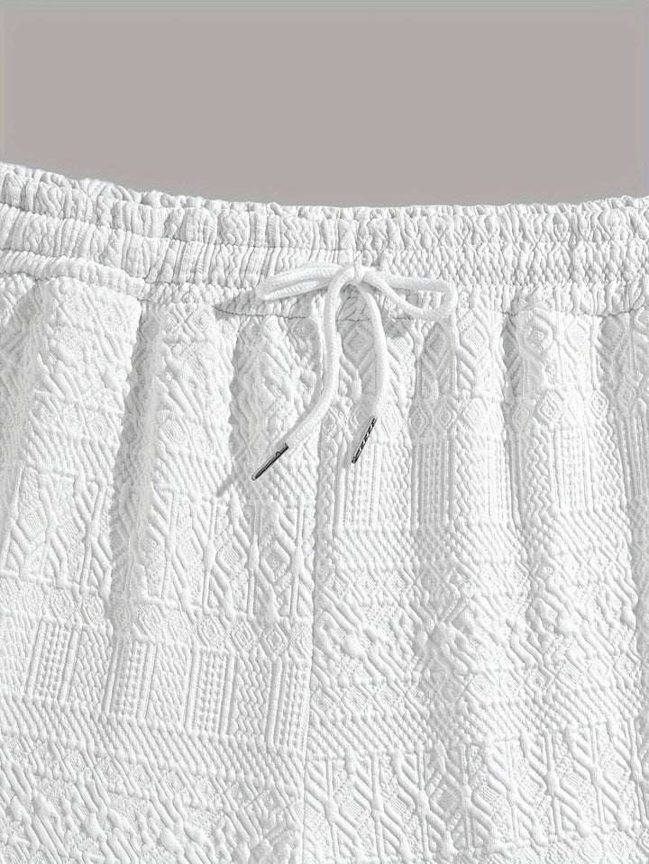 Sommer Shorts Herren Basic Look mit Kordelzug Komfort - Finn