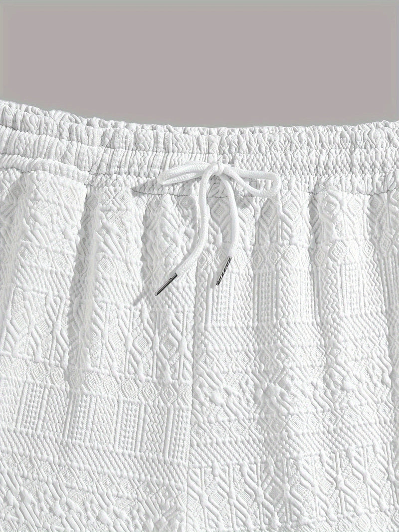 Sommer Shorts Herren Basic Look mit Kordelzug Komfort - Finn