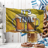 1 Stück große Oktoberfest Deko-Flagge – ProstFlagge Oktoberfest 2025