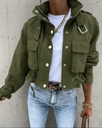 Cropped Herbstjacke mit Chic – Noëlle