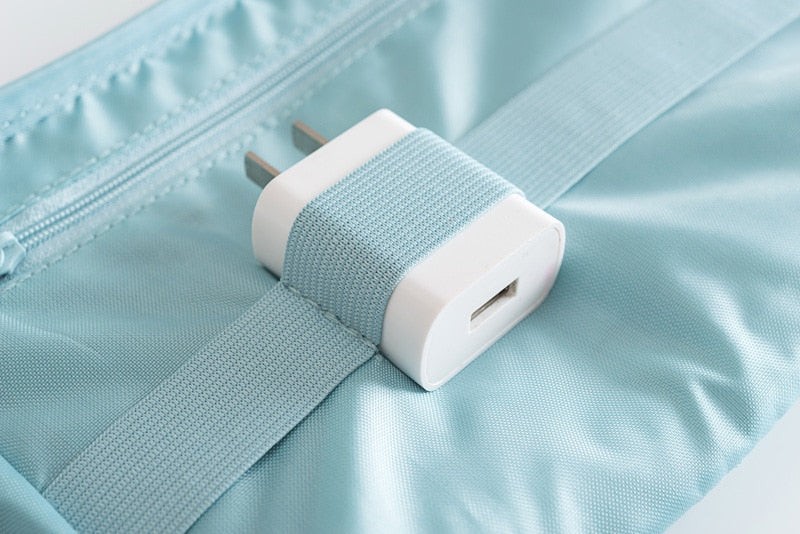 Kompakte Wasserdichte Elektronik- und Kabel-Reiseorganizer – 2 zum Preis von 1 Mini-Aufbewahrungsbox