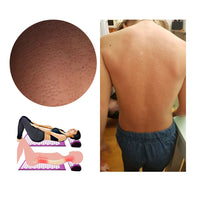 Rückenschmerzen Akupressurmatte, lila, Entspannung, Massage, Schmerzlinderung, Fitness, Yoga.