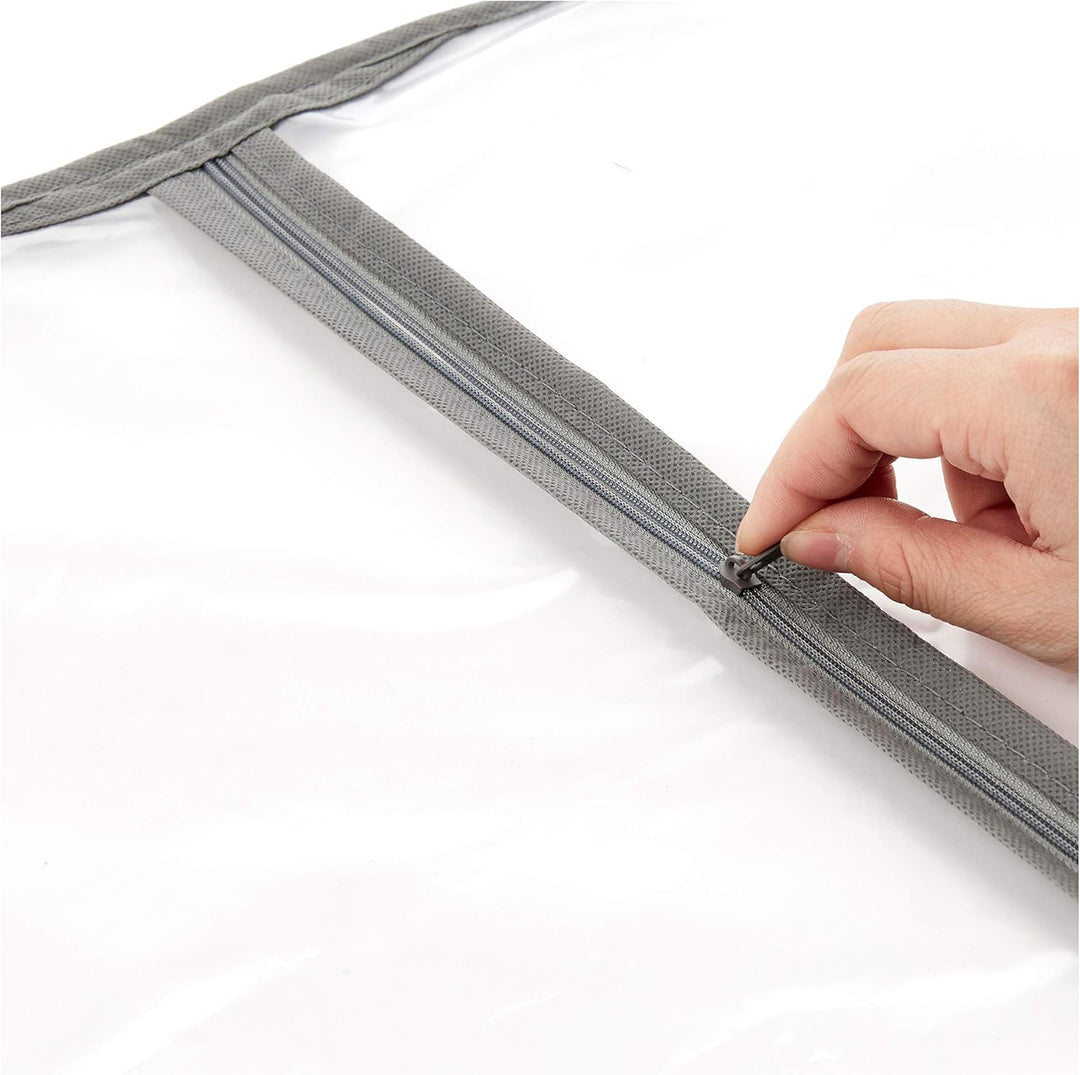 PEVA Kleideraufbewahrungstaschen Set – 5er-Pack Kleiderschutzhüllen mit Reißverschluss (Kaufe 1, Erhalte 1 GRATIS)