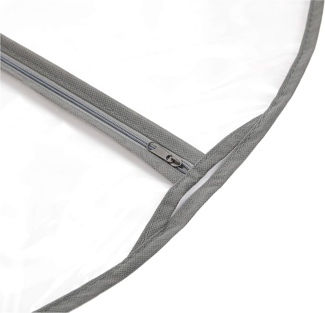 PEVA Kleideraufbewahrungstaschen Set – 5er-Pack Kleiderschutzhüllen mit Reißverschluss (Kaufe 1, Erhalte 1 GRATIS)