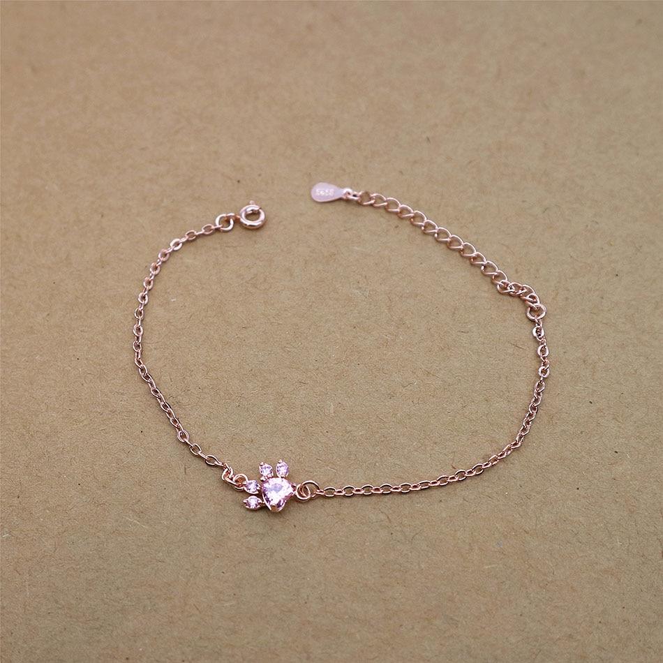 Roségoldenes Armband mit Herzanhänger, zierlich, Damen-Schmuck, Geschenkidee.