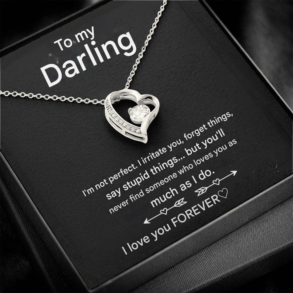 Stilvolle Herzkette - Amara