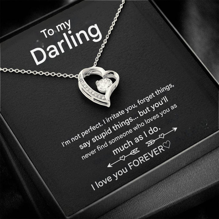 Stilvolle Herzkette - Amara