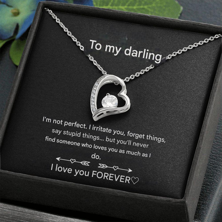 Stilvolle Herzkette - Amara