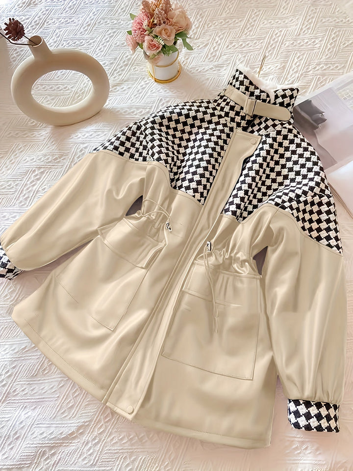 Damen Plüschjacke für Herbst & Winter – Maribel