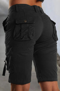 Damen Cargo-Shorts mit Taschen und Bequemer Passform für den Sommer – Malea