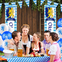 Tischdecken Set (5 Stück, 137×274 cm) – WiesnTafel Oktoberfest 2025