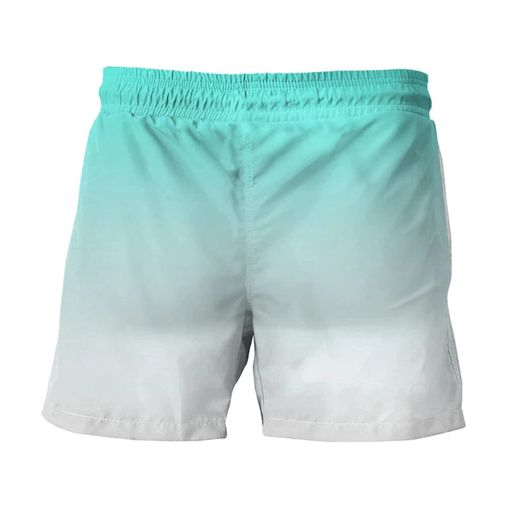 Hawaii Herren Badeshorts mit elastischem Bund – Fabio