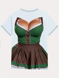 Herren Grafik T-Shirt – Leonhard Oktoberfest 2025