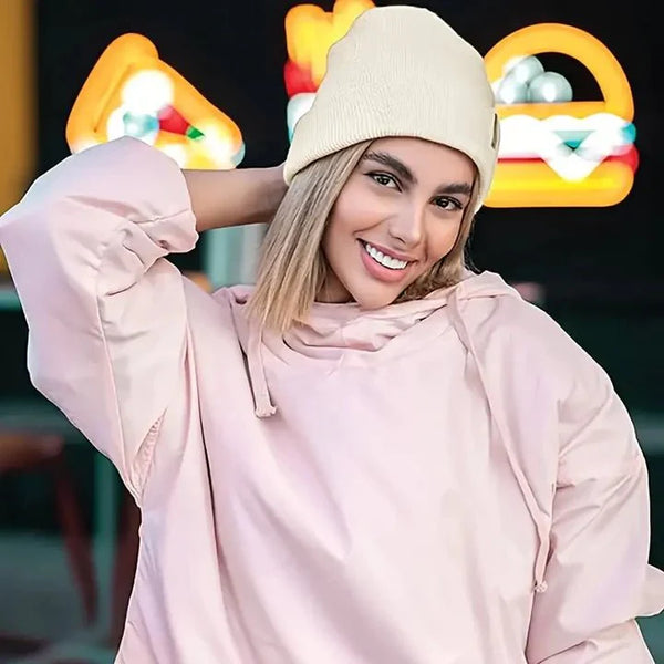 Wintermütze mit Seidenfutter - Noor: Perfekt für kalte Wintertage