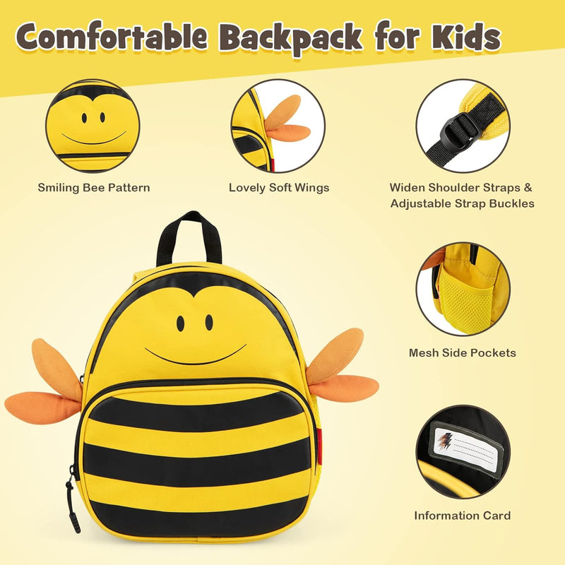 Kinder 2-teiliges Ride-On Koffer- und Reiserucksack-Set mit Spinnerrollen