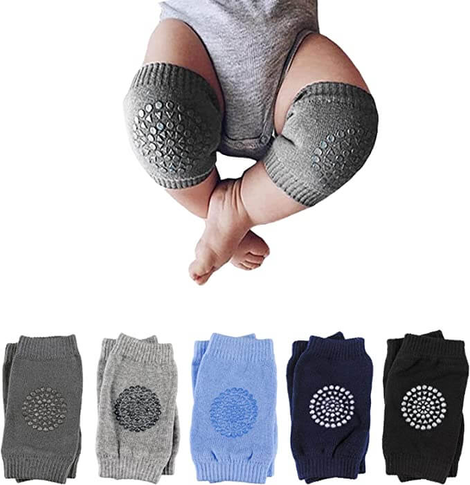 Schützende Baby Knieschoner mit Anti-Rutsch & BOGO-Aktion – Mila