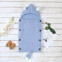 Winterlicher gestrickter Babyschlafsack – Livia