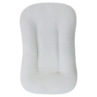 Orthopädisches Nackenstützkissen, weiß, ergonomisch, Memory-Schaum, Schlafkomfort.