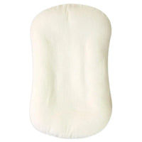 Weißes Baby-Kopfkissen aus Memory-Schaum, ergonomisch, für Neugeborene, Schlafunterstützung.