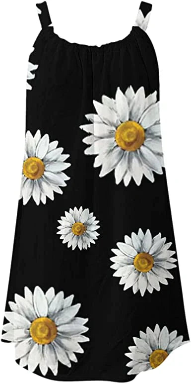 Boho Chic Sommerkleid mit Blumenprint – Karla