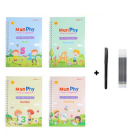 Wiederverwendbares Schreibübungsbuch – LetterLust